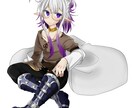 オリジナルキャラクターの立ち絵や設定図を描きます ご自身の創作されたキャラクターをはっきりとさせたい方に。 イメージ4