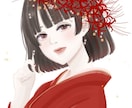 重厚な装飾×花の世界観イラスト制作します 好みの色と雰囲気指定でおまかせ制作します イメージ3
