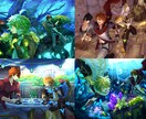 幅広いテイスト対応可能！イラストなんでも制作します アイコン、TRPG、表紙、立ち絵など、イラスト制作承ります イメージ7