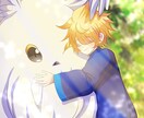 立ち絵もアイコンも、まとめてお任せします イメージがふわっとでもOK！方向性を確認しながら進めます イメージ1