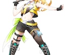 VTuberや配信者向け！全身イラスト描きます 商用利用可！キービジュアル、アクスタなどにどうぞ！ イメージ2