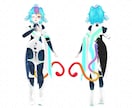 フルスクラッチ3Dモデル制作いたします VTuber活動などにお使いいただけます！ イメージ4