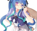 女の子のイラストを描きます 一次創作・オリキャラの一枚絵をお描きします イメージ3