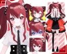 VTuber作成☆可愛いLive2dモデル作ります 最短１週間でデビューできる☆ 修正無制限！著作権譲渡も可能！ イメージ10