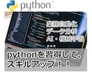 丁寧なサポートで、Pythonの習得お手伝いします コード作製も承ります！お気軽にご相談ください！ イメージ1