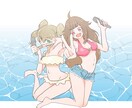アニメ塗イラストを描きます Vtuber好きがあなた専用のイラストをご用意します イメージ2