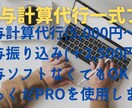 給与ソフトご用意不要★専用ソフトで給与計算行います 給与集計表＋給与明細お渡し＋ご希望に応じオプションで給与振込 イメージ1