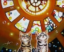 国際賞受賞のプロの画家がペット画を油絵で描きます 愛猫チャン＆愛犬チャンとの想い出をアートとしてお届けします イメージ4
