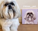 リアルなペット油彩絵画を製作します 完全オーダーメイド☆愛くるしい姿を形にしませんか？ イメージ1
