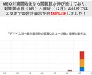 特許取得ツールを使用したMEO診断+運用をします 毎月5社限定/PDFレポート付き/Googleマイビジネス イメージ9