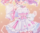 商用利用可／アイコンやサムネ、一枚絵など承ります キラキラ可愛いイラストをお描きします✨ イメージ3