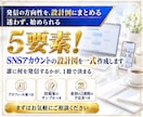 5要素！SNSアカウントの設計図を一式作成します ペルソナからプロフィール案まで、1冊の設計図に整理して納品 イメージ1