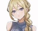 アイコン、サムネ、立ち絵など描きます 厚塗り、アニメ塗りなど柔軟に対応できます。 イメージ3
