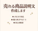 メルカリで売れる商品説明文を作成します 商品説明文の作成サポートします イメージ1