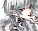 ダウナー・サブカル系のアイコンイラストを制作します 影のある魅力的なキャラクターをお届けいたします イメージ2