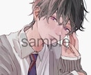 イケメンイラスト、あなただけの夢絵を描きます 修正無制限！ずっと見ていたくなる胸きゅん1枚を制作します イメージ5
