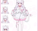 世界最強ロリ神のデビューを徹底サポートいたます 表情三つ無料、修正無料、商用無料、著作権無料 イメージ2