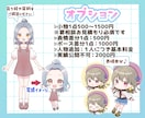 商用利用込み!ミニキャライラストお描きします 先着3名様限定のお得なモニター価格！ イメージ3