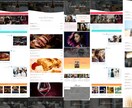格安で名刺に記載可能なオシャレなHP制作いたします 格安なのにオシャレなデザイン。個人事業主・中小企業向けのHP イメージ3