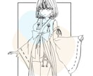 おしゃれでシンプルな手描きのイラストロゴ描きます 商品パッケージ・ロゴにも！シンプルで親しみやすい線画デザイン イメージ1
