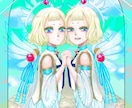 お好みのおねえさん・女の子のイラストを描きます 〜SD(ミニ)キャラクターも承ります〜 イメージ9