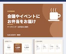 メモから構成ごとスライド資料を作成します 原稿なし・箇条書きOK｜個人事業主の紹介資料に イメージ2