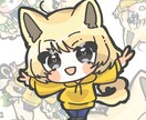 かわいいSDイラスト制作します はっきり目に飛び込んでくる絵柄です！ イメージ3