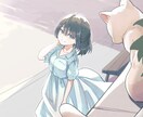 イラスト制作のご依頼お待ちしております 【商用利用〇】サムネイル・MV・ジャケットイラストに！ イメージ2