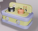 blenderで3Dモデリングができます 簡単なキャラクター、物などが可能です！ イメージ7