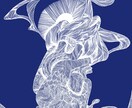 感情や世界観を繊細な線で描く 一枚絵を制作します 線画・1枚絵・CDジャケット・動画内イラスト・MV用 イメージ2