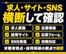 採用導線改善❗️応募につながらない原因を整理します 求人媒体・採用サイト・SNSを横断し応募導線を整理します‼️ イメージ3