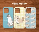 ねこちゃん似顔絵イラストお描きします うちの子グッズや贈り物、アイコンや名刺などに♪ イメージ4