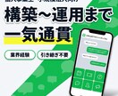 LINE構築〜運用まで一気通貫で対応します 業界経験者が構築から運用まで一貫対応｜引き継ぎ不要 イメージ1