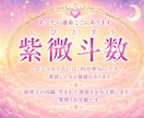 総合鑑定、あなたの宿命を鑑定いたします 紫微斗数占いで運命を探求し、本質を発見するサービスです。 イメージ4