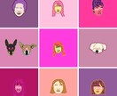 特徴掴んだ、ポップな雰囲気の似顔絵を制作します リアルで、ポップなあなただけの作品に。 イメージ8