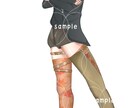 こちらは"IRIAM"向けの立ち絵を描きます IRIAMで配信したい方向けの立ち絵 イメージ1