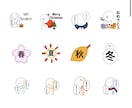あなたの理想のLINEスタンプ作ります オーダーメイドでのLINEスタンプ制作となります。 イメージ7