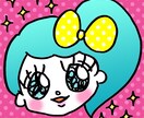 ポップでかわいい似顔絵アイコンを描きます SNSでかわいく目立つ！写真なしでも描きます◎ イメージ1