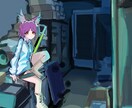 背景とキャラを描きます 写真やイメージからイラストを描きます イメージ3