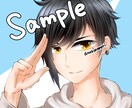 アイコン・ヘッダーGIF（瞬き）作成します これから配信を始める方、動画投稿や生配信をする方に！ イメージ3