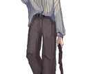 TRPG、Vなどの立ち絵、三面図、を制作できます 魅力的で個性的なキャラクターデザインに！ イメージ6