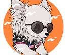 大切な家族をイラストに！動物のイラスト作成します 【6月限定価格】SNSやブログのアイコンにおすすめ♪ イメージ2