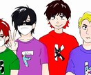 Twitterのアイコンを描きます アニメ寄りの画風で人を描きます。 イメージ1