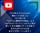 あなたのYouTubeを伸びるチャンネルにします ●YouTubeを現役のSNSマーケターが徹底分析＆改善❗️ イメージ2