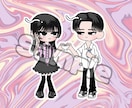 商用利用可！可愛いデフォルメキャラを描きます 【限定5枠】ジト目や病みかわイラストが好きな方におすすめ イメージ3
