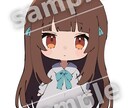 シンプルな塗りのかわいいイラストを描きます アイコン、サムネイル、グッズなどに◎キャラデザも承ります！ イメージ6