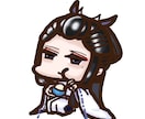 SDキャラのアイコン描きます ゆるっともちっとしたキャラクターアイコン作成します！ イメージ1