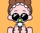 SNSアイコンを描きます デフォルメイラストのアイコンを描きます！ イメージ3