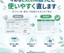 今あるExcelの困りごとを使いやすく直します 見づらい表・数式・印刷崩れをまとめて修正 イメージ1