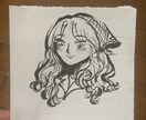 可愛いデフォルメ似顔絵描きます リアルすぎない可愛くレトロな一点ものな似顔絵 イメージ6